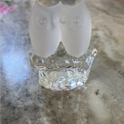 Glass/Crystal Owls