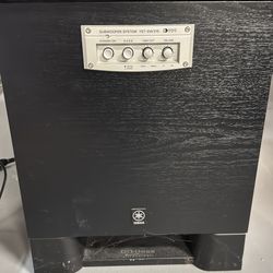 Yamaha HTR-5960 Receiver & YST-SW315 Subwoofer