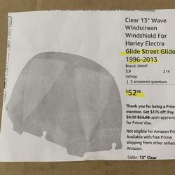 Windshield For Harley Electra