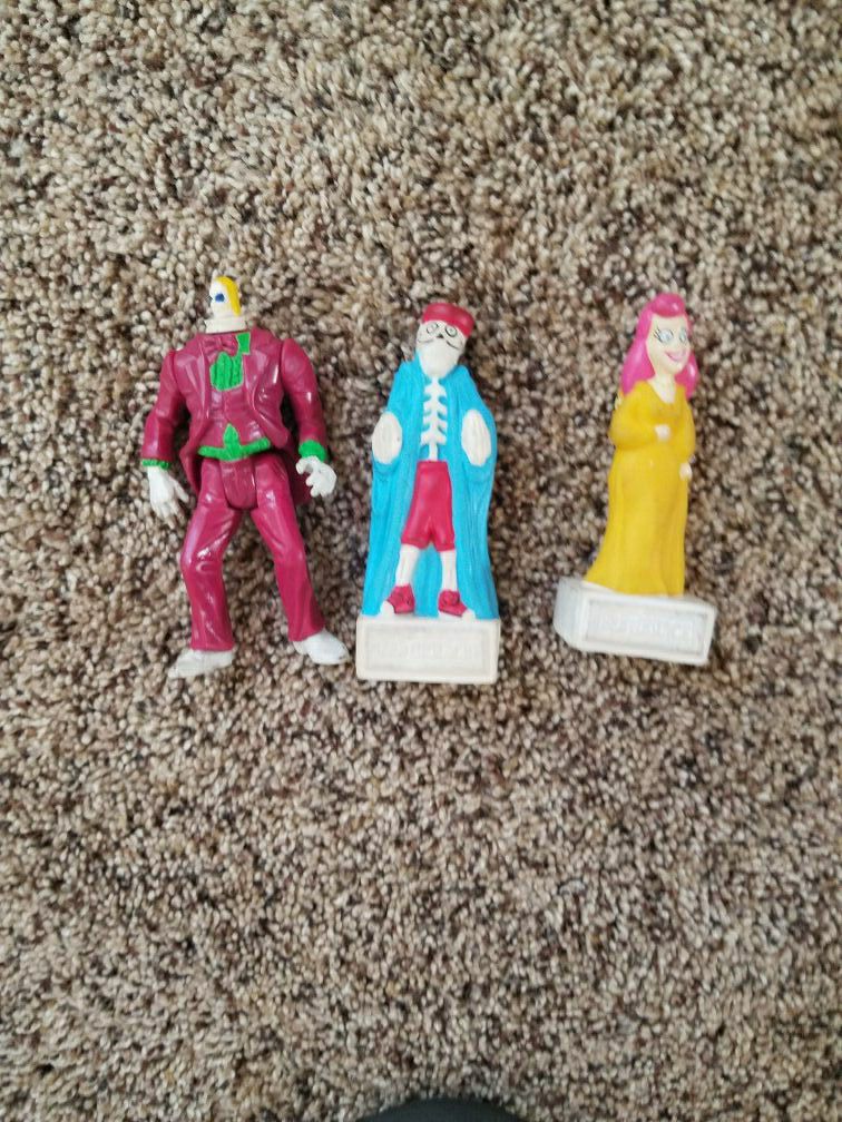 Vintage Beetlejuice Toys from late 80's and 2007