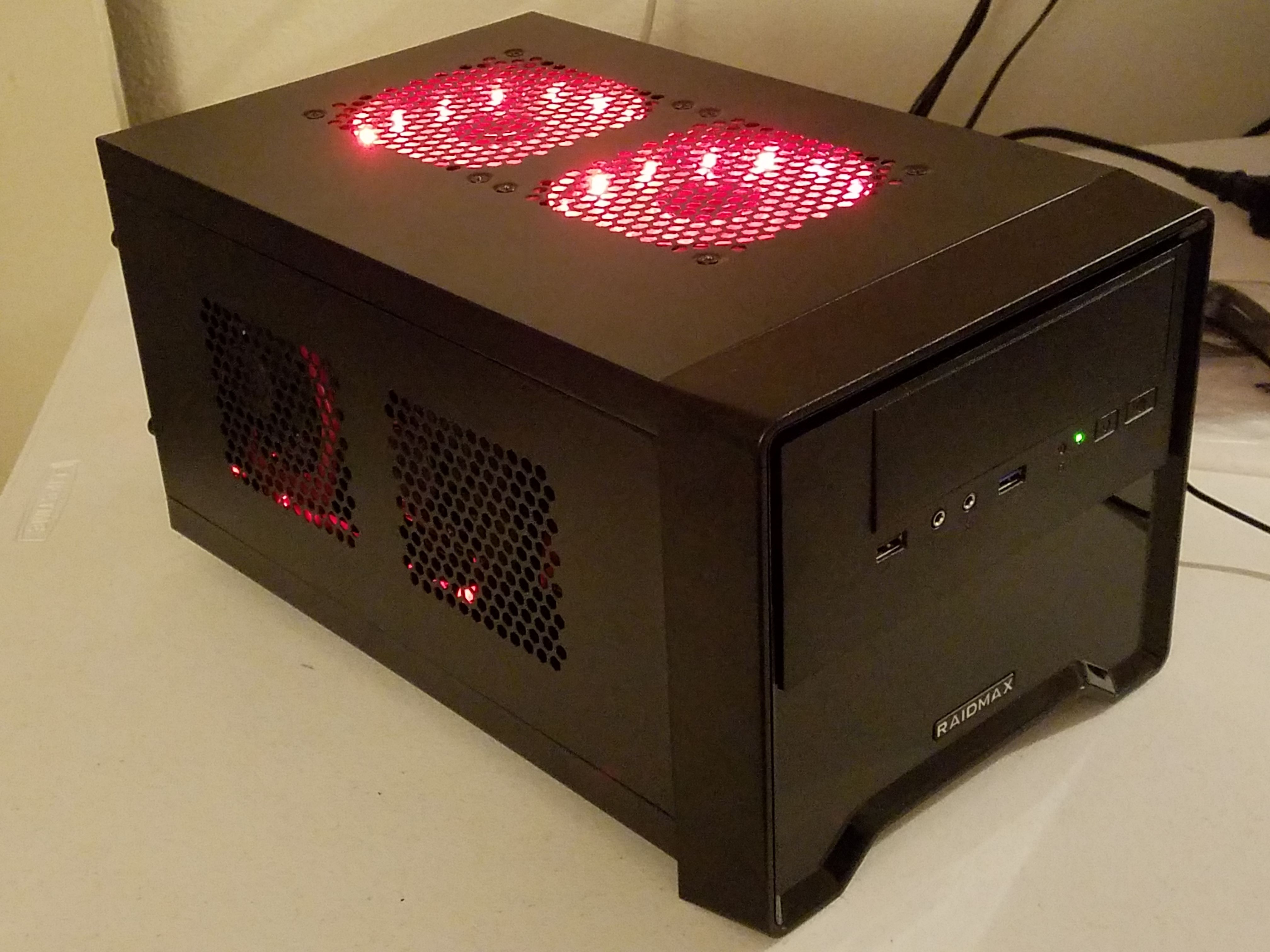MSI mini itx gaming pc