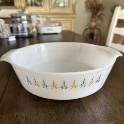 Vintage anchor, hocking, fire, king mid century mixing bowl