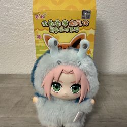 *NEW* Naruto Anime Sakura Labubu Keychain