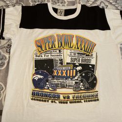 Vintage Super Bowl XXXlll Bronco vs Falcons January 31, 1999 Miami,Fl.