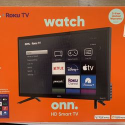ONN 24” 720P LED Roku TV