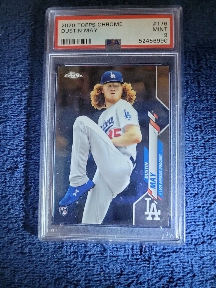 DUSTIN MAY RC JSA 9