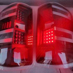 14-19 Chevrolet Silverado LED Taillights Luces Traseras Calaveras Focos Luces Chevy