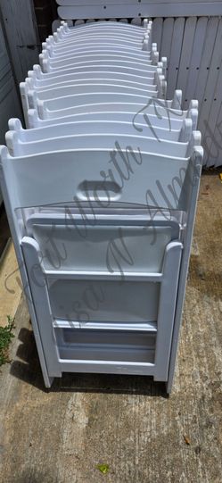 Resin chairs for sale 🏳🏳🏴🚩