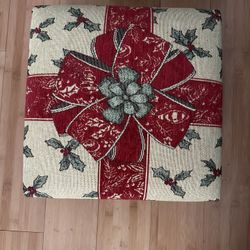 Seasonal Footstool