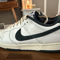 Men 10.5 Nike Dunk Low shoes  Color way: Athletic Department - Deep Jungle"