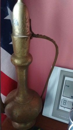 Brass teapot