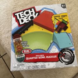 Tech Deck Quarter Bowl Ruckus New