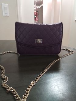 Purple purse