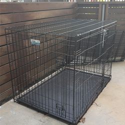 Dog Crate and Dog Fence