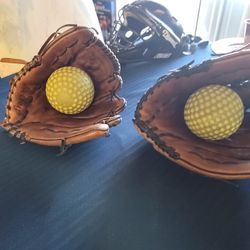 2 BASEBALL OR SOFTBALL GLOVES SIZE 12.  -- $30 EACH GLOVE FIRM PRICE 