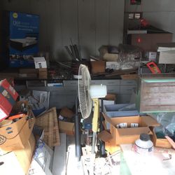Various woodworking, machines, tools, and supplies