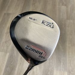 KZG Gemini Driver 10.5 Regular Shaft