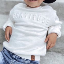 Little Bipsy  "Gratitude" sweatshirt, Size 9