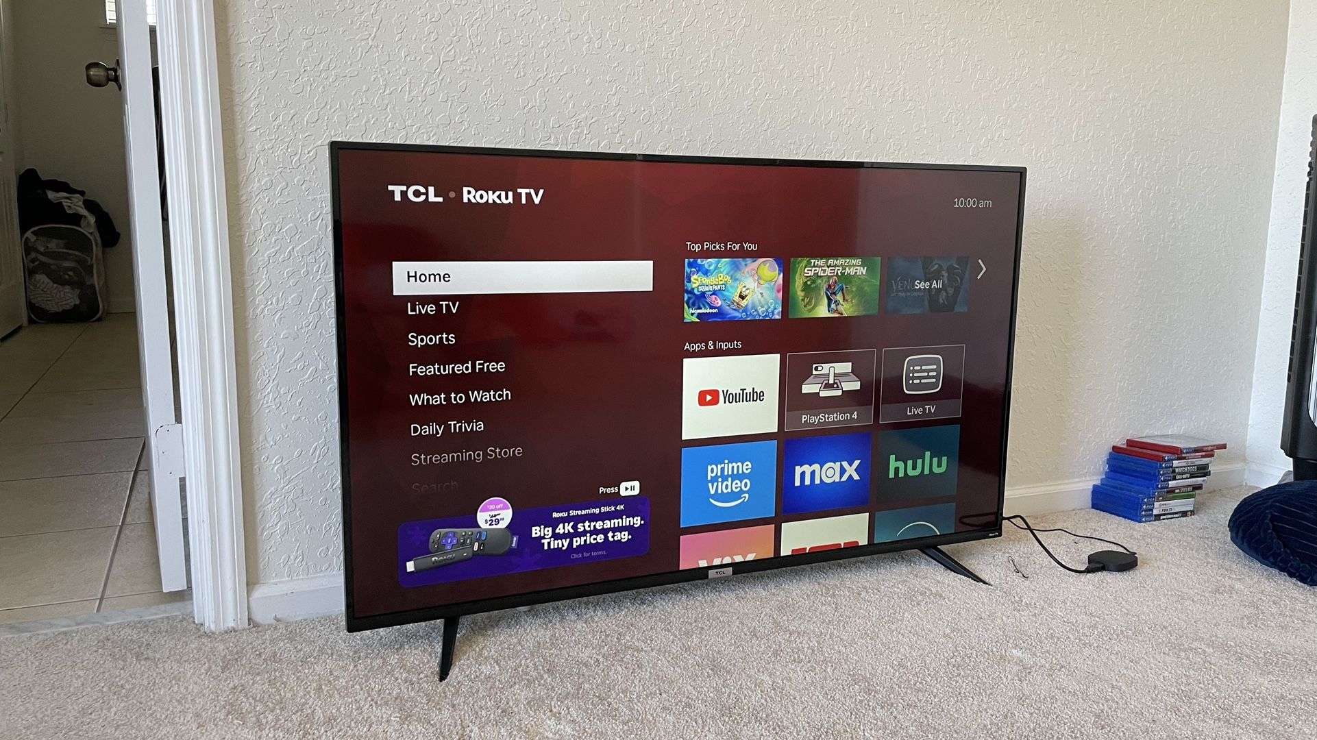 TCL 58” Smart TV