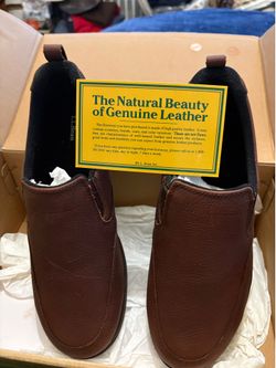 LL Bean comfort moc11 leather mens new shoes