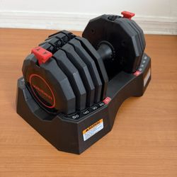 Weider Single 50 Lbs Adjustable Dumbbell. Mancuerna Ajustable Weider Individual De 50 Libras