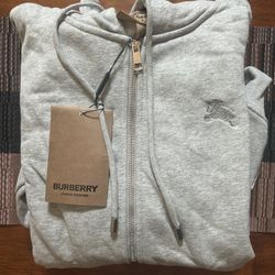 Burberry Hoodie Grey