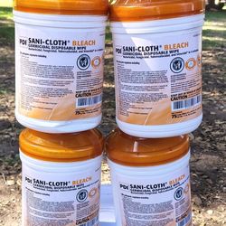Bleach Wipes 75 Count 