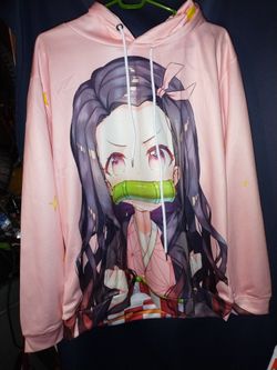 YueSuo  Anime Slayer Hoodie  Large
