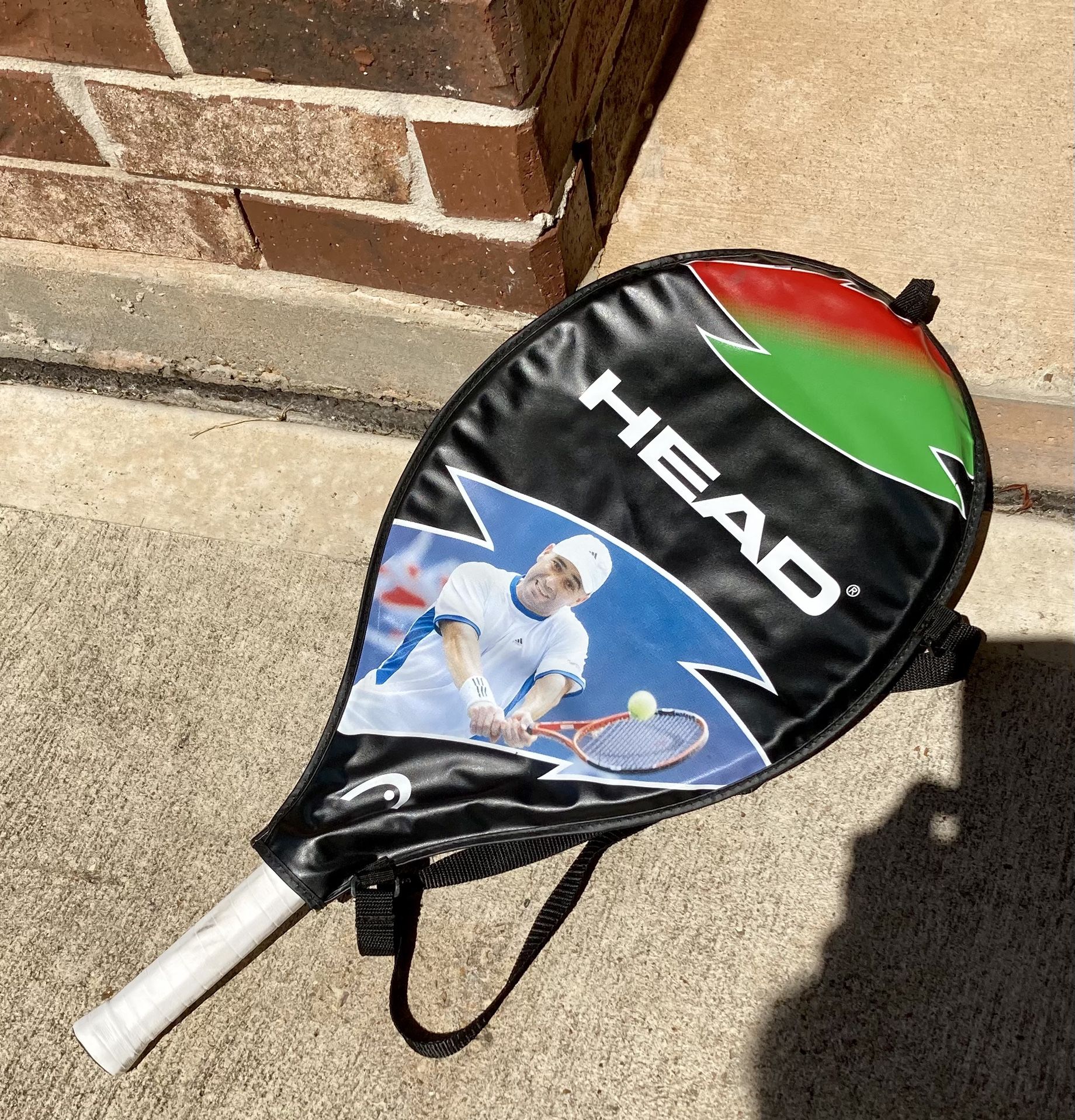 HEAD Andre Agassi 23 tennis racket with his picture!
