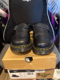 Jorge II Brando Leather Mules - Dr. Martens