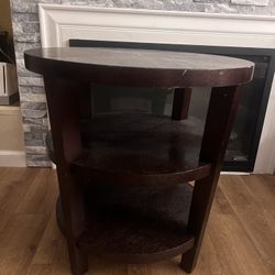 Unique Round Side Table