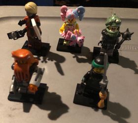 LEGO Ninjago Movie Minifigure Series Lot