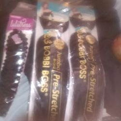 🔥 Braiding Hair Bundle OR Individual Packs – Pre-Stretched + Crochet (NEW)