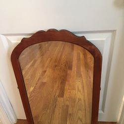 Vintage Scalloped Dresser Mirror