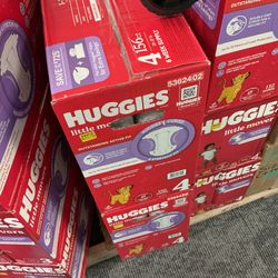 Huggies Size 4 Count 156 $52.99