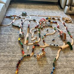 Thomas and friends toys and train tracks