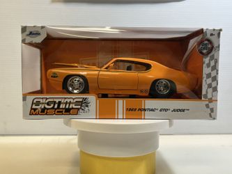 1969 GTO Judge Diecast Model Car: 1/24 Scale, New In the Box By Jada