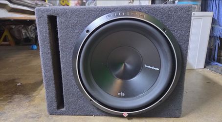 Rockford Fosgate Punch P3 Subwoofer in Ported Box