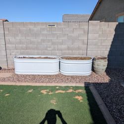 Stock Tank Planters 