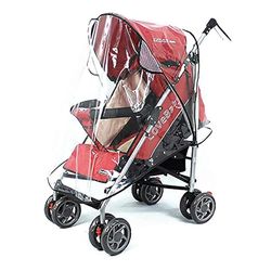 Stroller rain cover