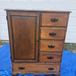 Rustic Wood Dresser