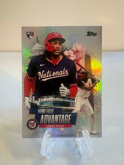 2025 Topps - James Wood #HA-9 Home Field Advantage 🔥Case Hit🔥 (RC) (b) (Z)