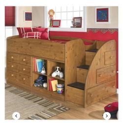 Bunk Beds Used Dresser Removable For Loft Underneath Space 