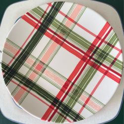 Christmas Dessert Plates set of 4