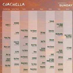 LOOKING FOR COACHELLA SUNDAY TICKETS