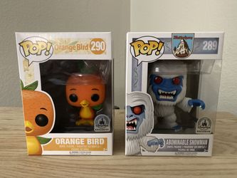 Funko Orange Bird and Abominable Snowman