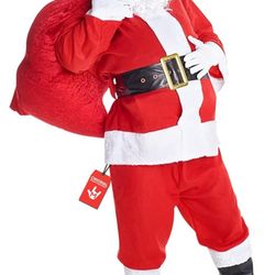 Santa Claus Costume For Men Christmas Suit 