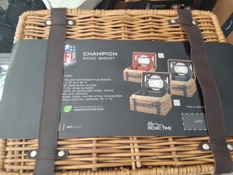 NFL CHAMPION PICNIC BASKET