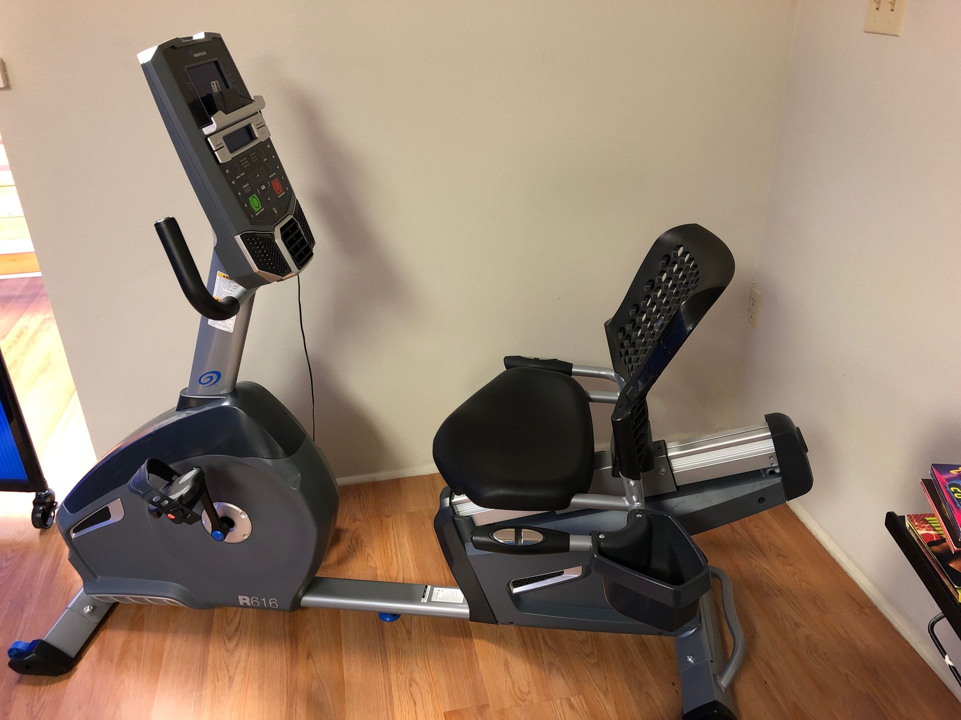 Nautilus exercise bike