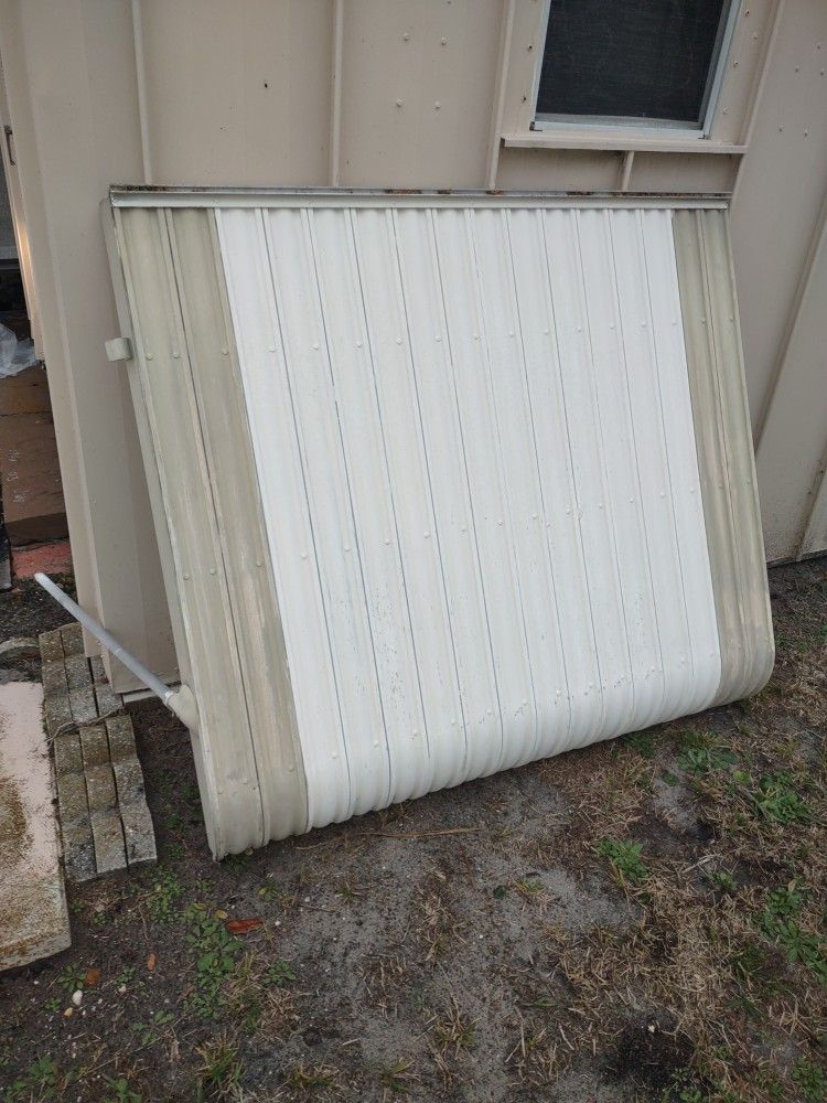 4 Used Aluminum Awnings